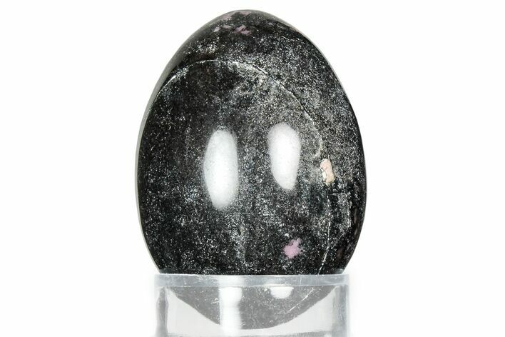 Polished Rhodonite Egg - California #326761